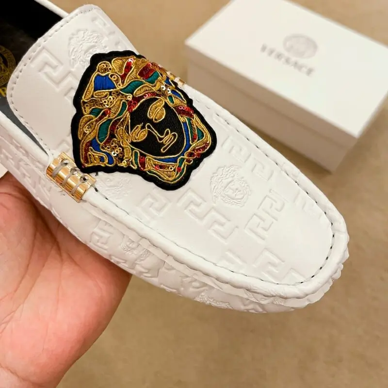 versace cuir chaussures pour homme s_12206122